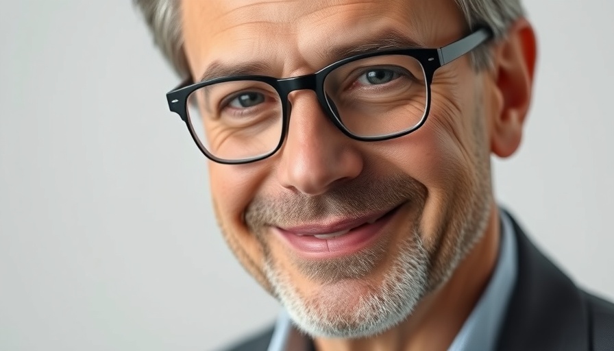 Confident middle-aged man symbolizing leadership success insights