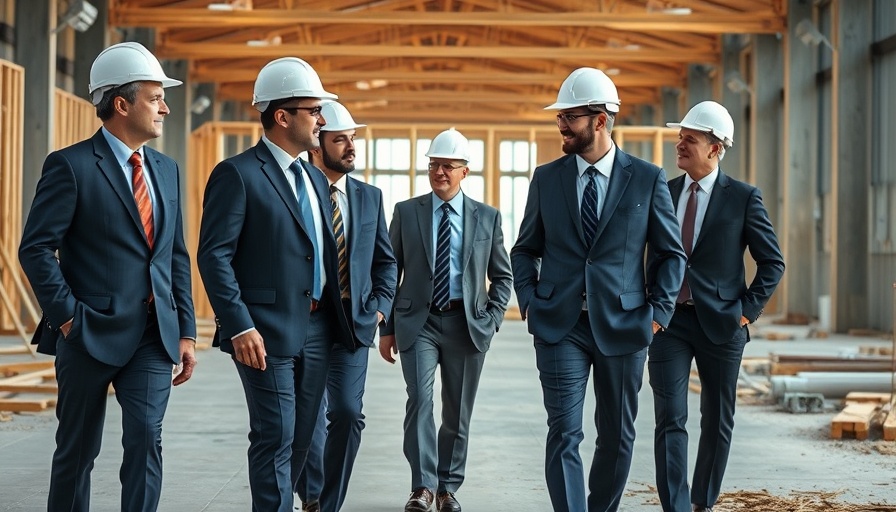 Bay Area business news: leaders at construction site.