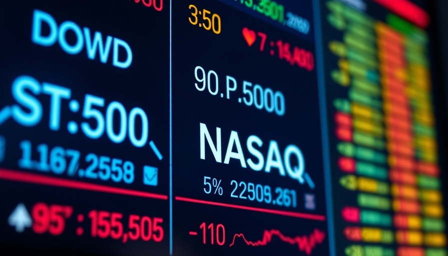 U.S.-China tariff pause effects on stock indices displayed.