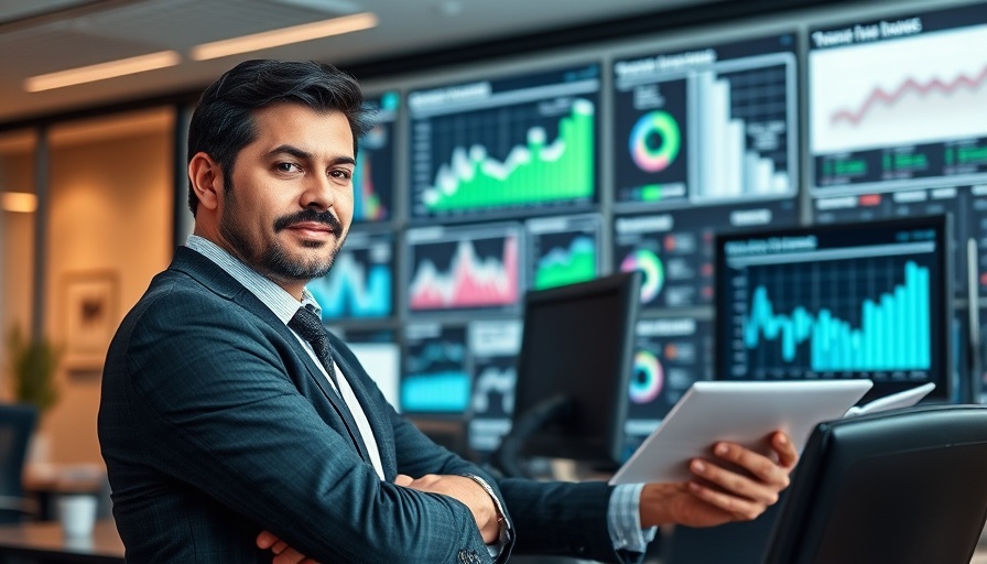 Confident business professional analyzing strategies in office, CFO to COO transition.