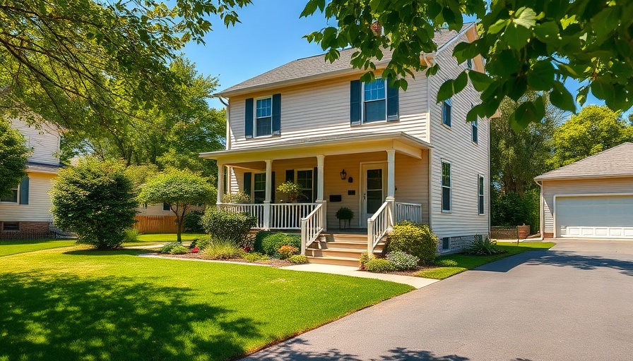 Charming house for sale as-is without inspection, sunny suburban setting.