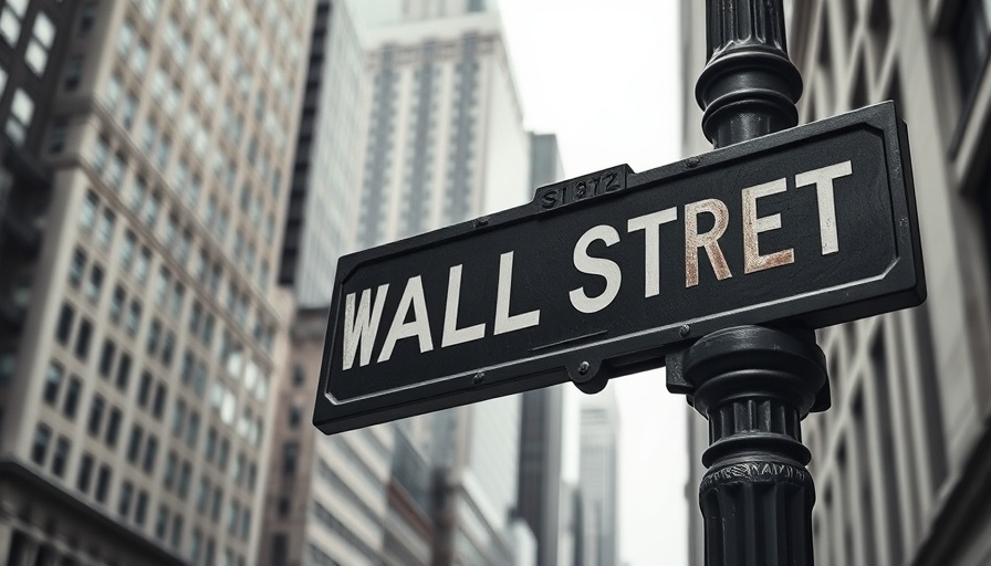 Wall Street sign symbolizing pivotal days for US markets.