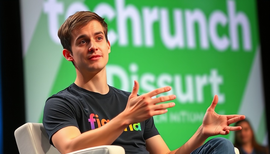 Speaker at TechCrunch Disrupt discussing Figma IPO valuation