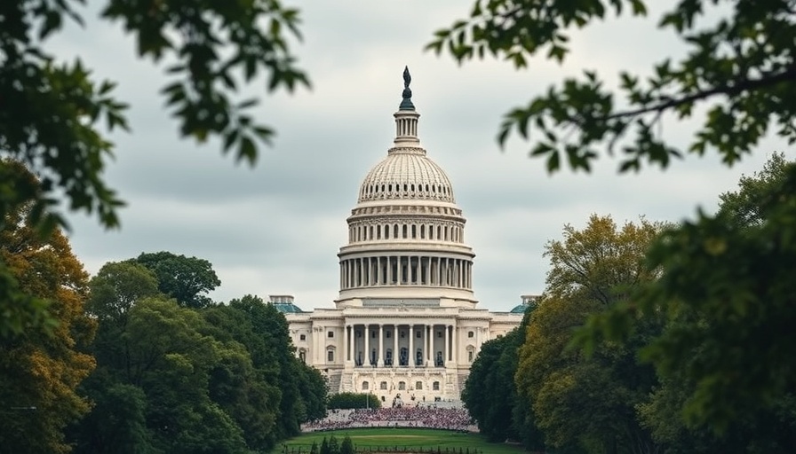US Capitol Building representing government; link to Joe Kent National Counterterrorism Center.
