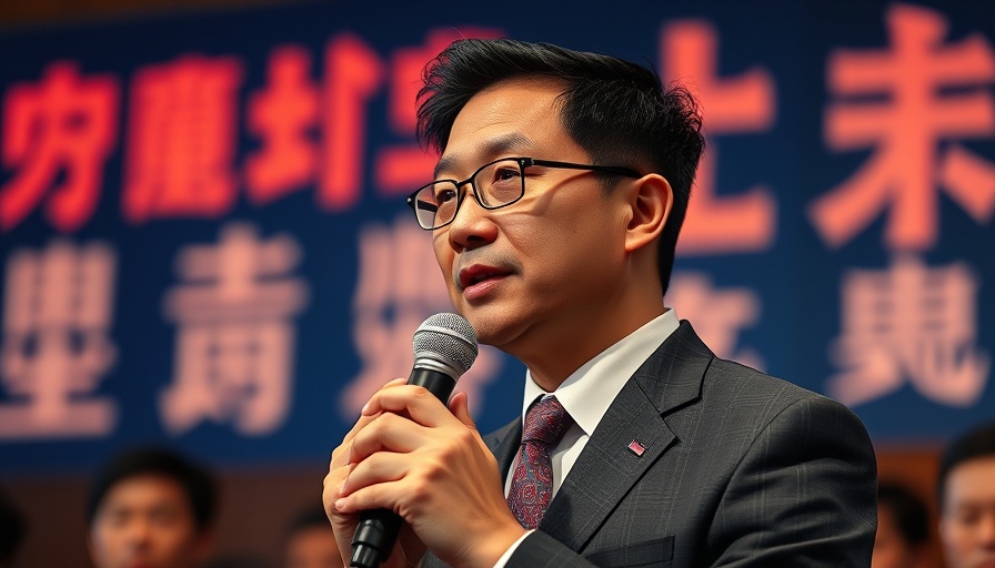 Asian male speaker in Taiwan US tariff negotiations context.
