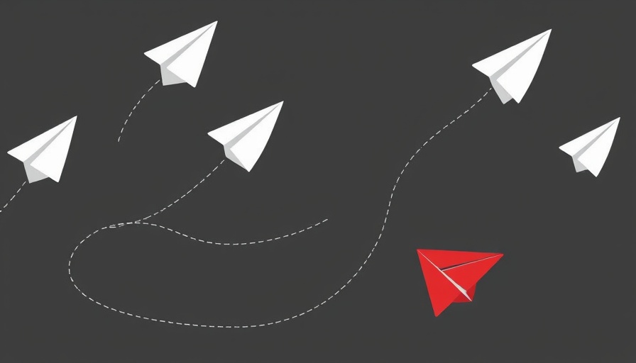 Illustration of paper airplanes in personal finance perspectives theme.