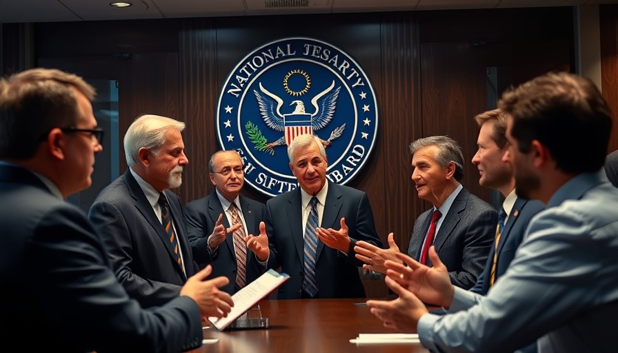 Officials discussing FAA helicopter route changes at the NTSB conference.