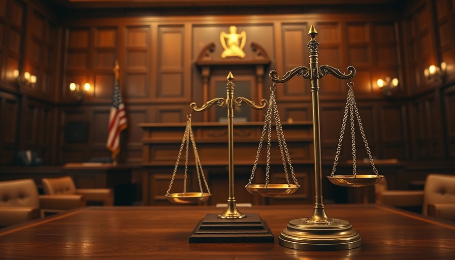 Courtroom scene focusing on trial verdict, symbolizing Tesla Autopilot trial verdict.