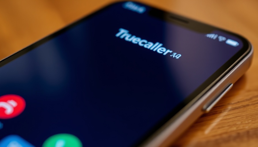 Truecaller app with call recording feature on smartphone screen.