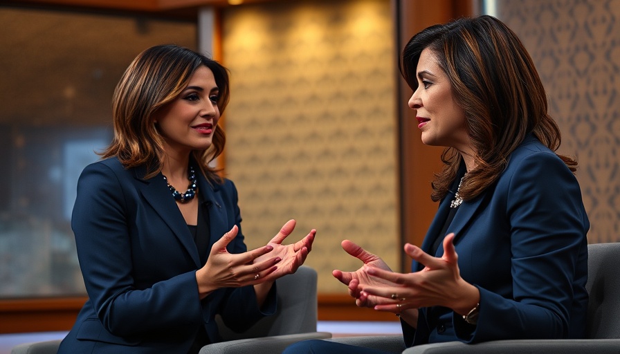 Kamala Harris on talk show discussing not running for office.