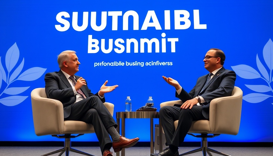 Business leaders discuss at sustainable business summit