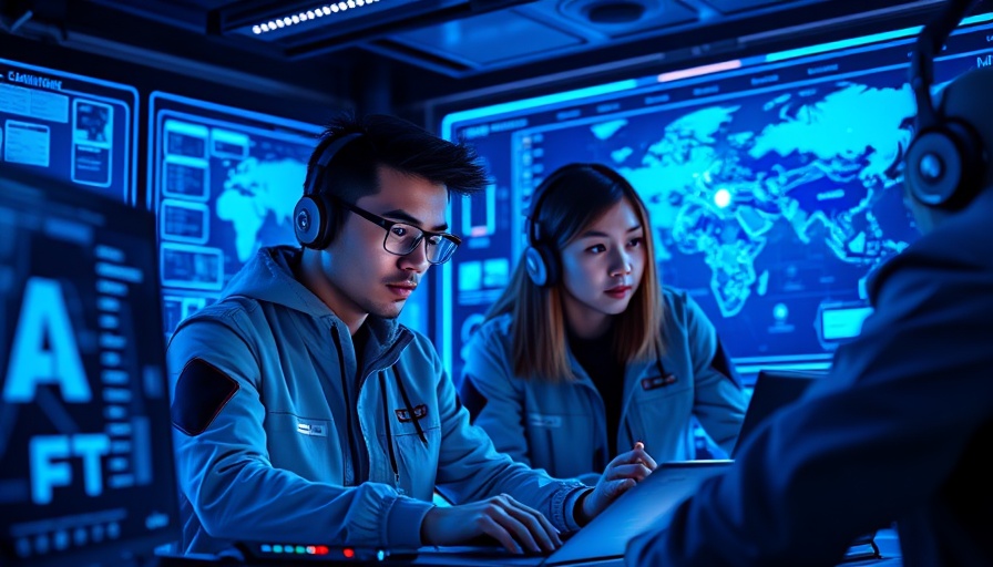 Cybersecurity experts challenge authoritarianism in high-tech control room.