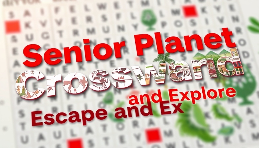 Efficient living for seniors puzzle highlighting 'Senior Planet'.