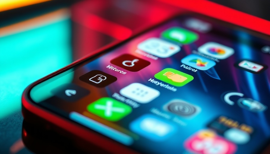 Futuristic iOS 26 beta features interface showcasing sleek design