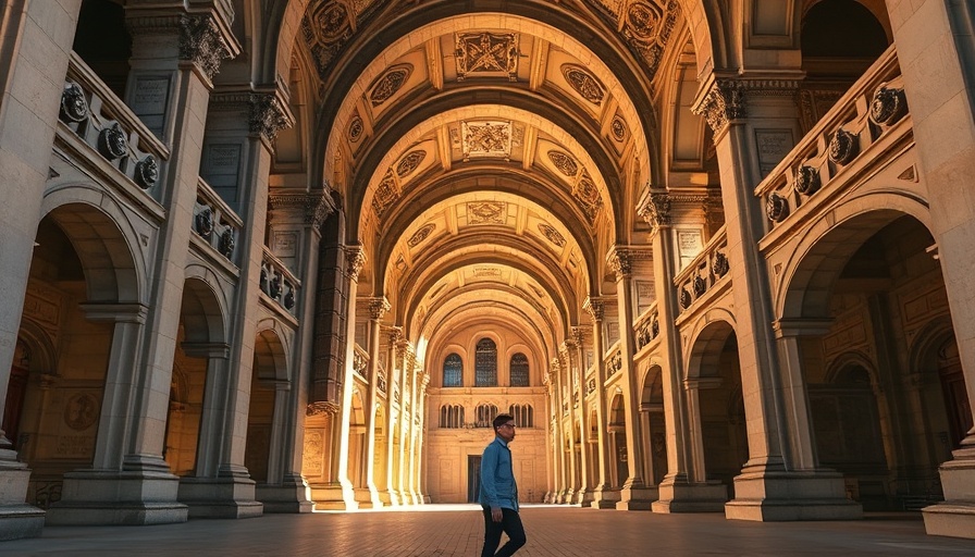 UCLA's Royce Hall with person walking in sunlight, UCLA funding restoration
