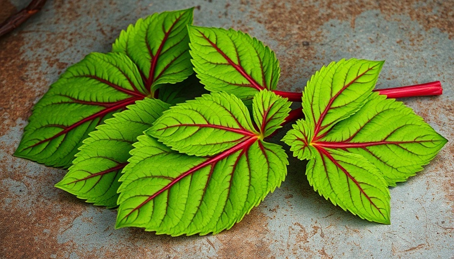 Vibrant amaranth leaves showcasing superfood benefits.