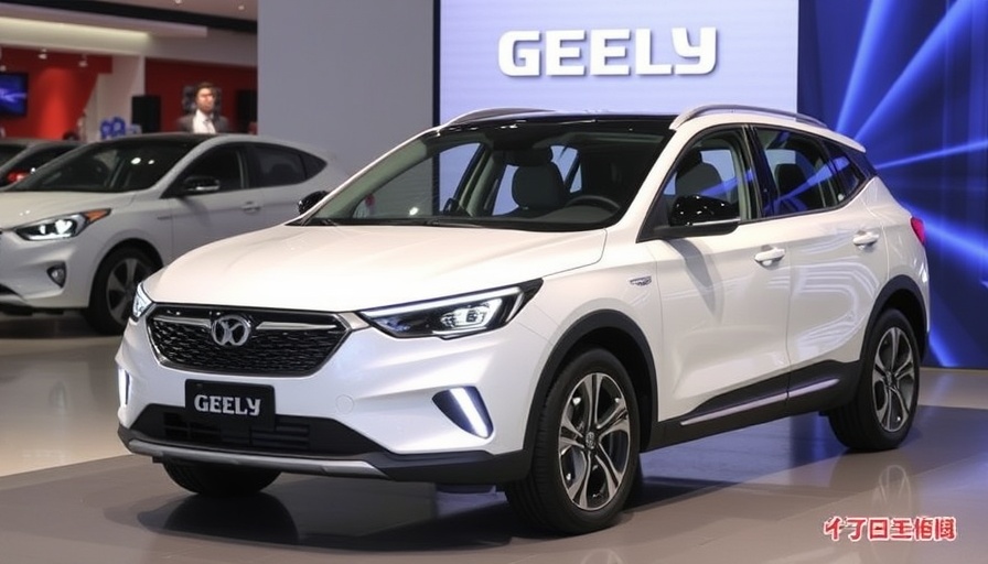 Geely’s HY profit falls amid intense local competition; shares decline