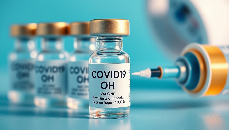 Close-up of COVID-19 vaccine and syringe, emphasizing medical precision