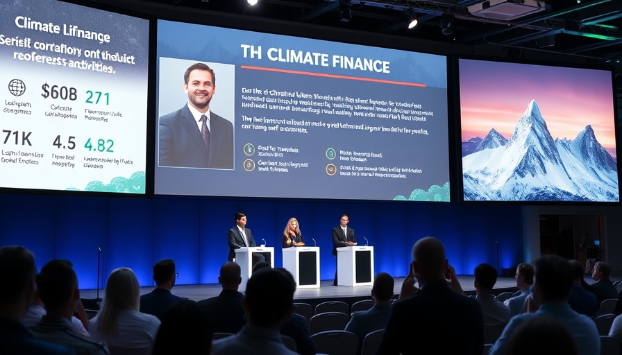 Panel discussion on climate finance in Malaysia, highlighting sustainable development.