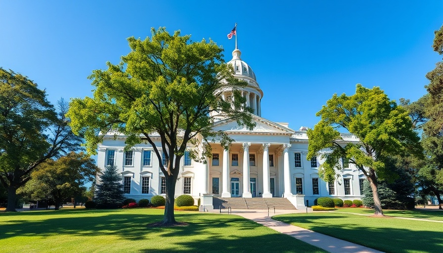 Federal building symbolizing effects of Trump’s tariffs on inflation