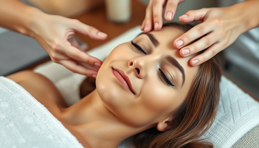 Skincare Trends 2025: Modern facial treatment at a spa.