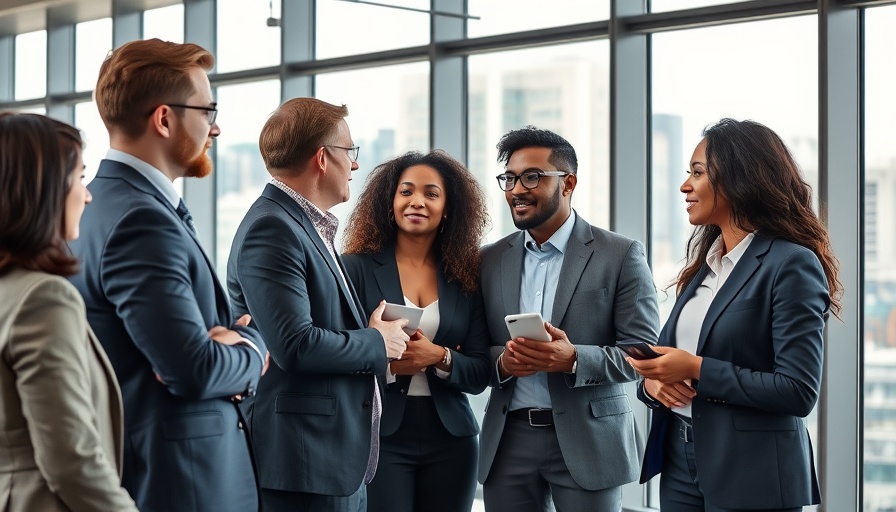 Corporate meeting discussing challenges, featuring diverse executives.