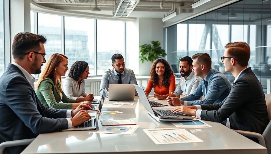 Diverse team strategizing in modern office on venture capital.