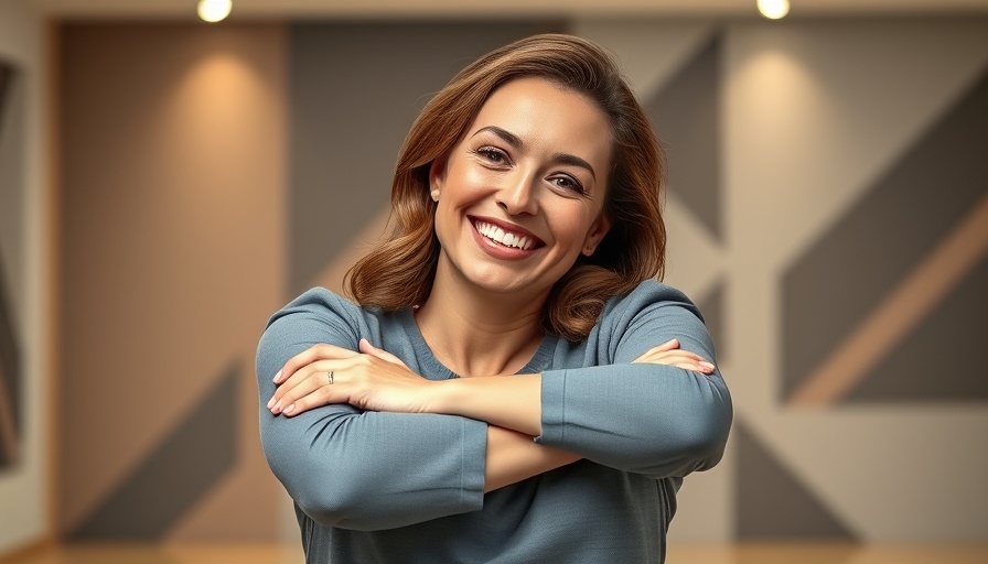 Confident woman discussing mini retirements concept.