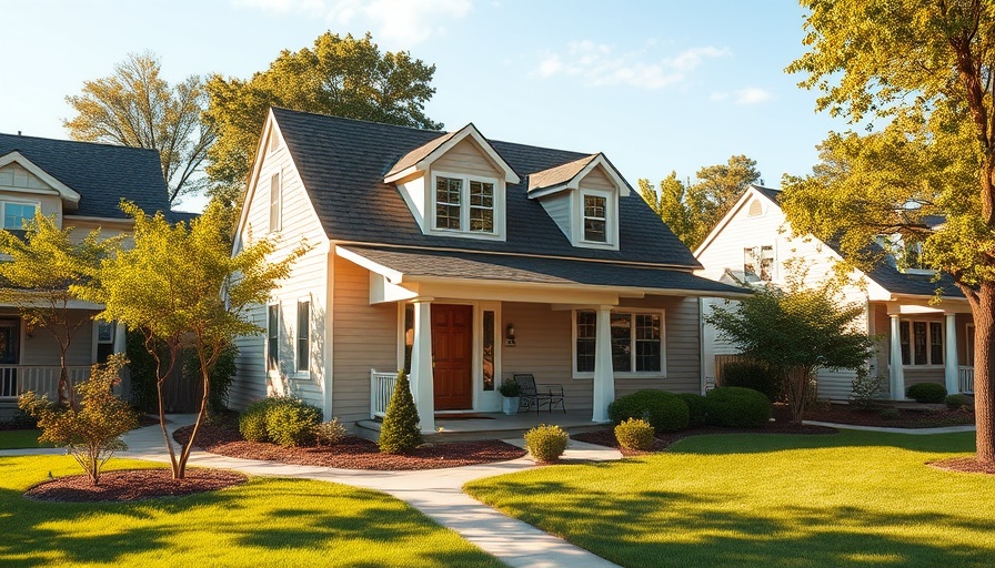 Modern suburban house, highlighting disadvantages of sellers paying closing costs.