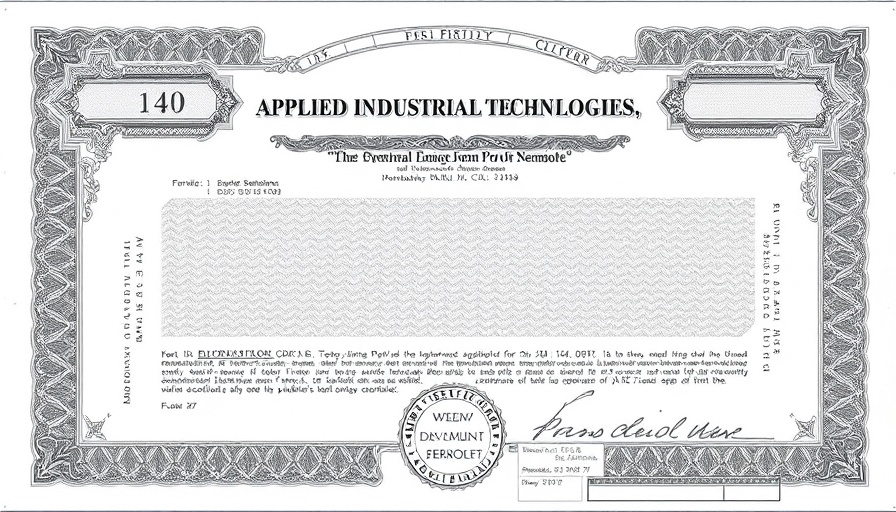 Form 144 APPLIED INDUSTRIAL TECHNOLOGIES INC For: 22 August