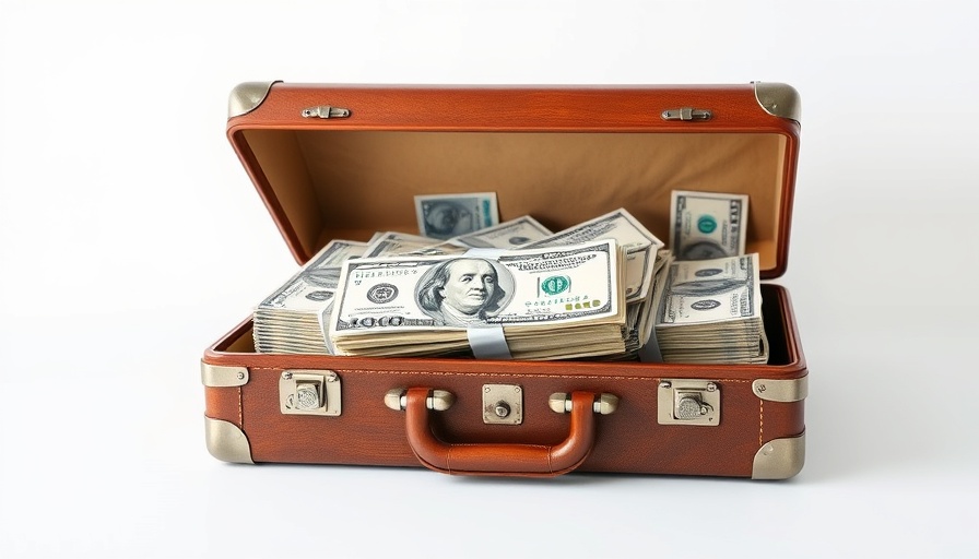 Open suitcase filled with hundred-dollar bills, Tax Planning Mistakes for High Earners.