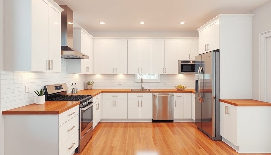 3D kitchen renovation plan showcasing modern layout