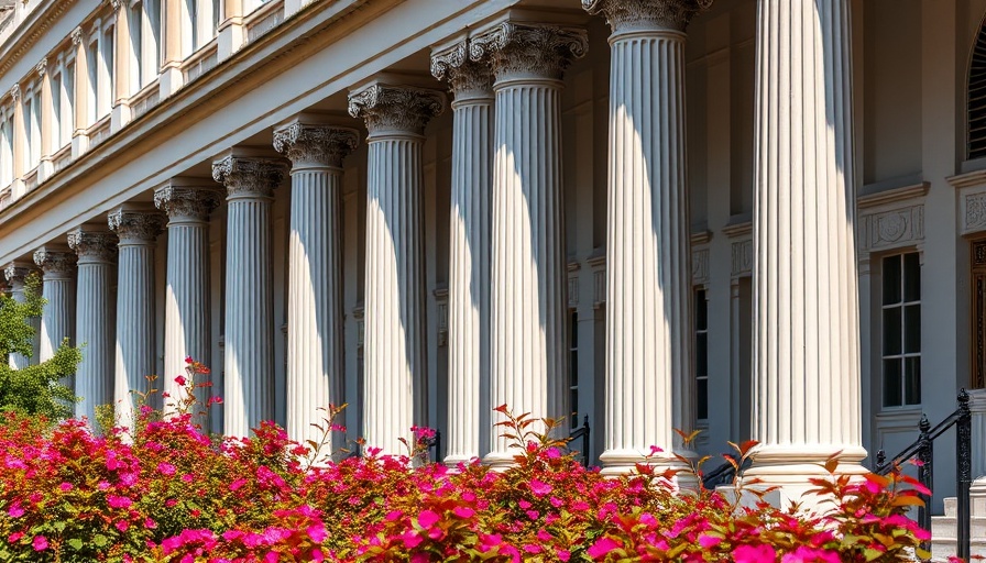 Neoclassical London townhouses with columns, UAE residents prime London property.