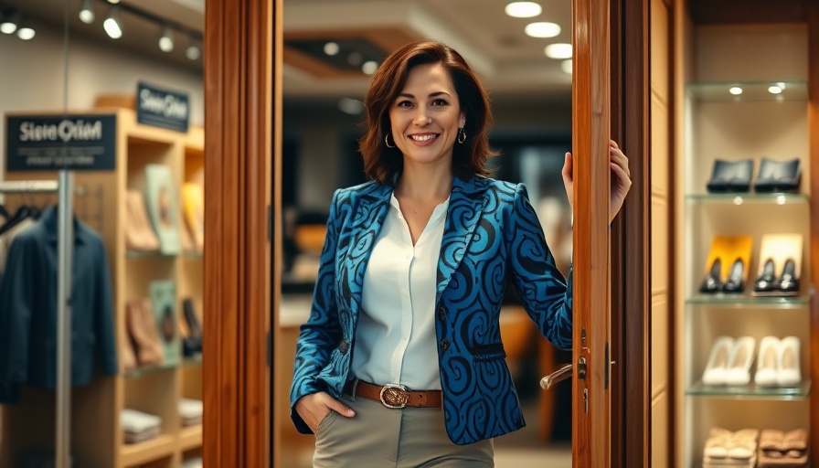Professional woman opening a door in a business setting, representing The Fed's future and business impacts.