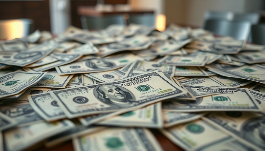 US dollar bills symbolizing dollar reserve currency stability.