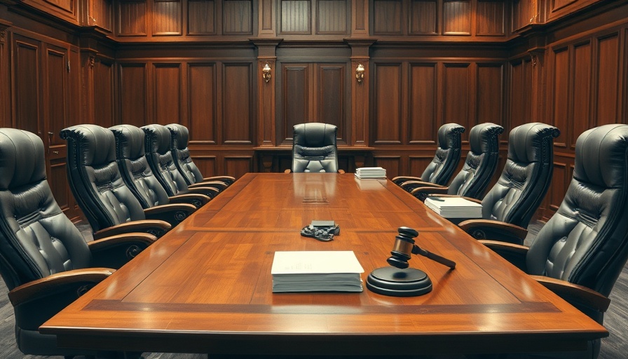 Formal boardroom suggesting Federal Reserve governance.