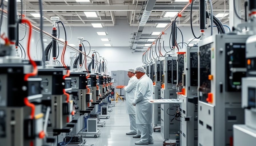 Semiconductor factory showcasing Intel foundry business struggles.