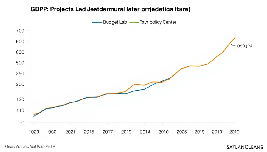 Economic sugar high graph depicting projected GDP growth trends from 2024 to 2034.