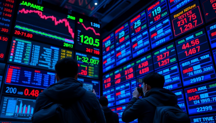 Japan private equity deals: photographers capture dynamic stock market display.