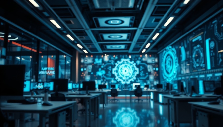 Abstract tech-themed image for Google AI competition concept.