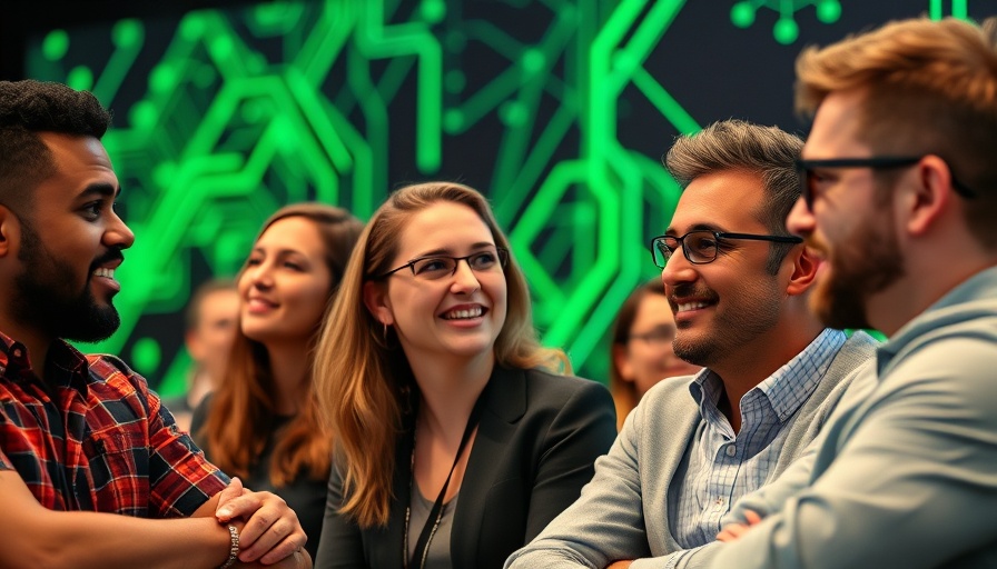 Engaging panelists at tech conference explore AI hires or human hustle in startups.