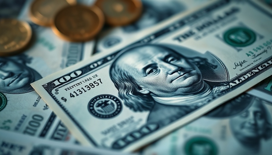 Close-up of U.S. dollar bill representing September Fed rate cut impact on dollar.