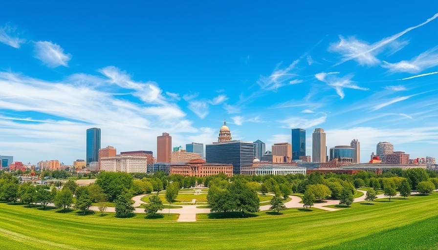 Homes for sale in Kansas City, vibrant skyline view.