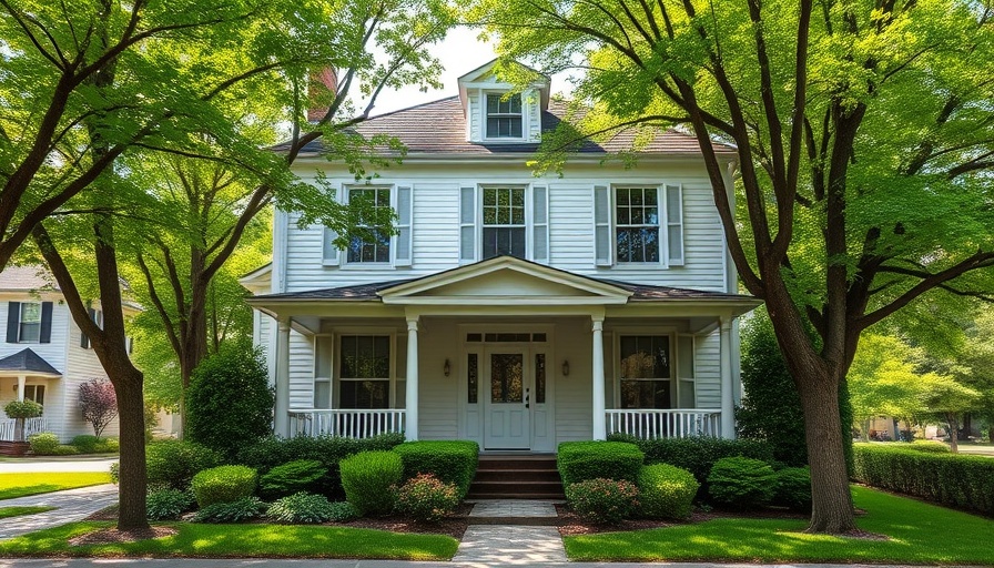 Charming house surrounded by greenery, illustrating short sale vs foreclosure.