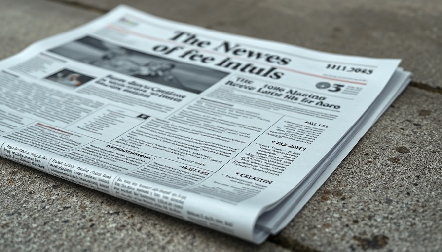 Atlanta digital journalism newspaper front page headline