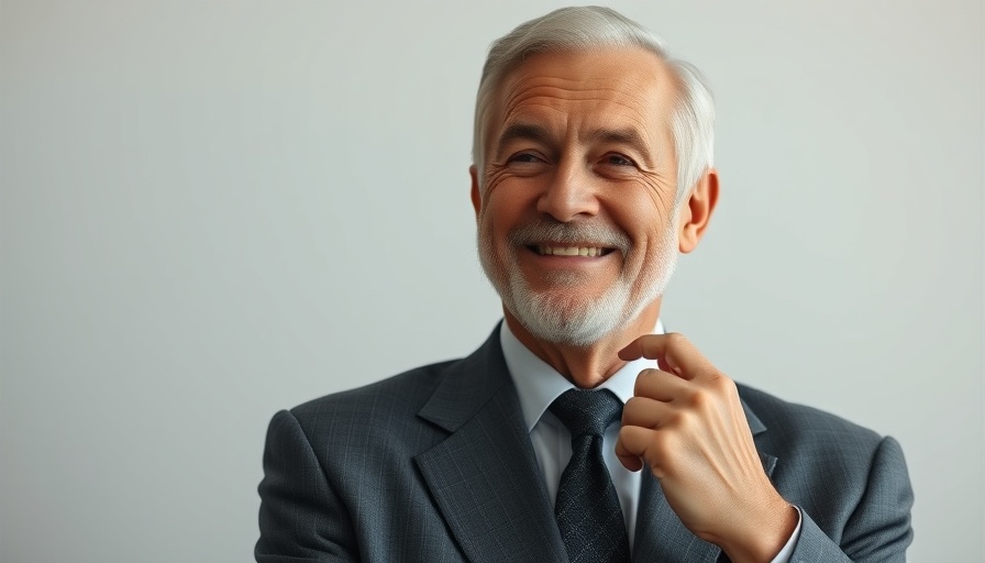Thoughtful older man balancing cholesterol naturally.