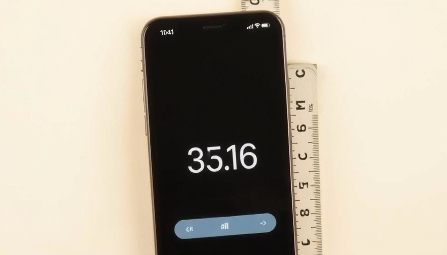 Smartphone measuring app meets tape measure in DIY home improvement.