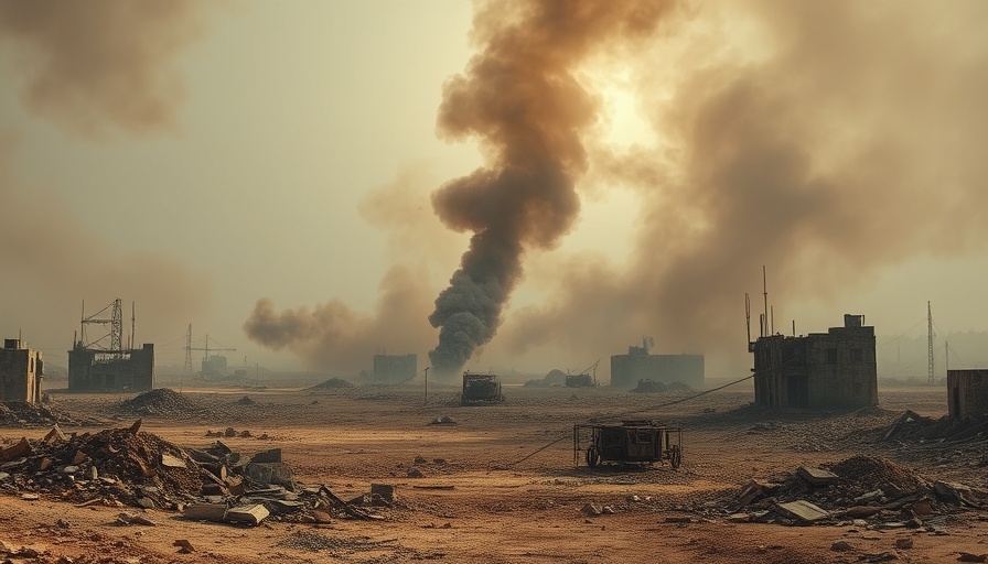 Israel Gaza conflict updates: Destruction and rising smoke.
