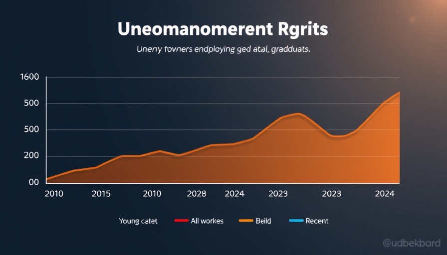 Unemployment trends among Gen Z showing quarter-life crisis impacts.