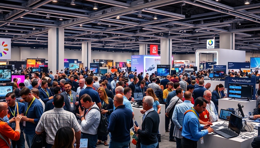Volunteers engaging at TechCrunch Disrupt 2025 tech conference.